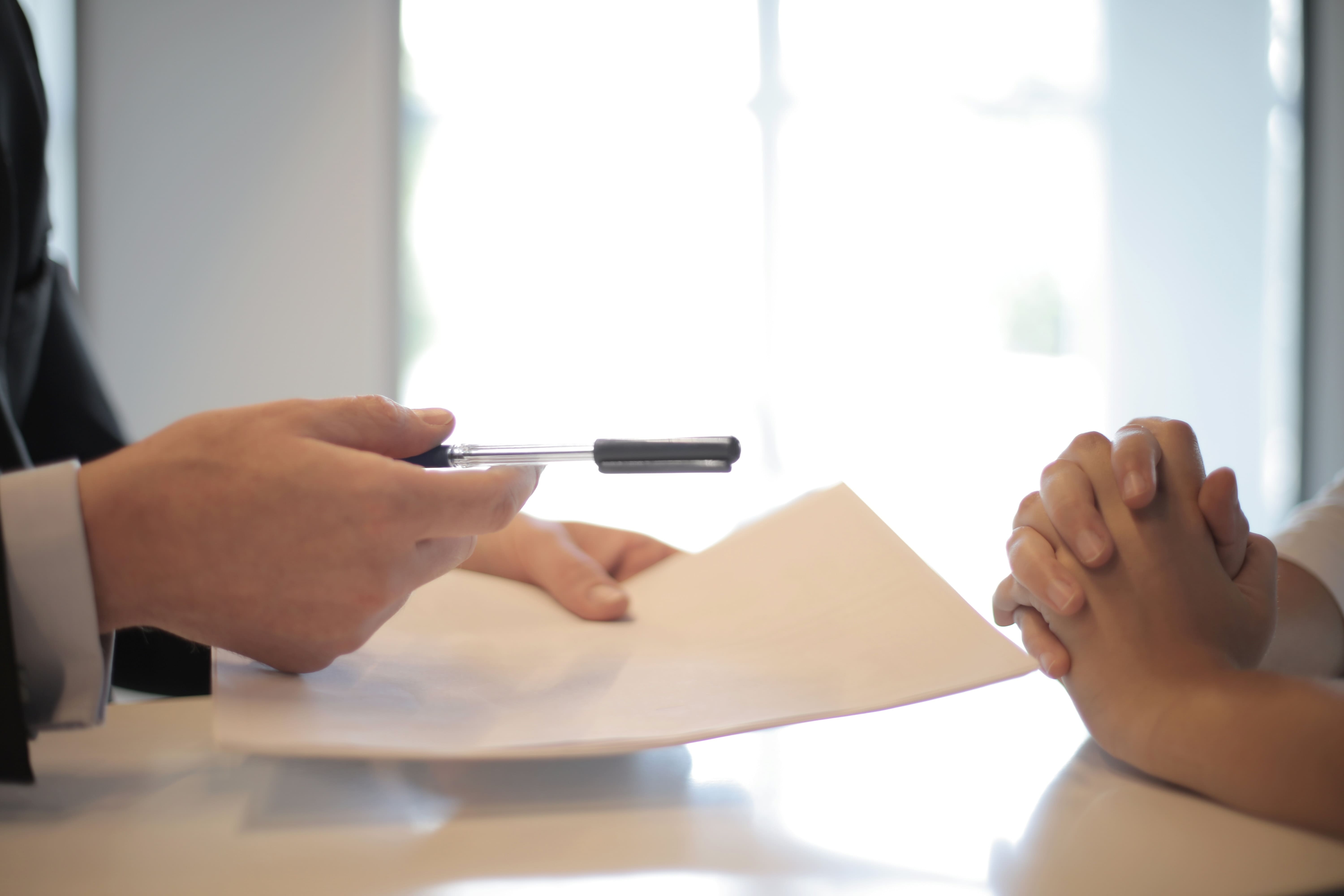 Signature de contrat d'assurance de prêts